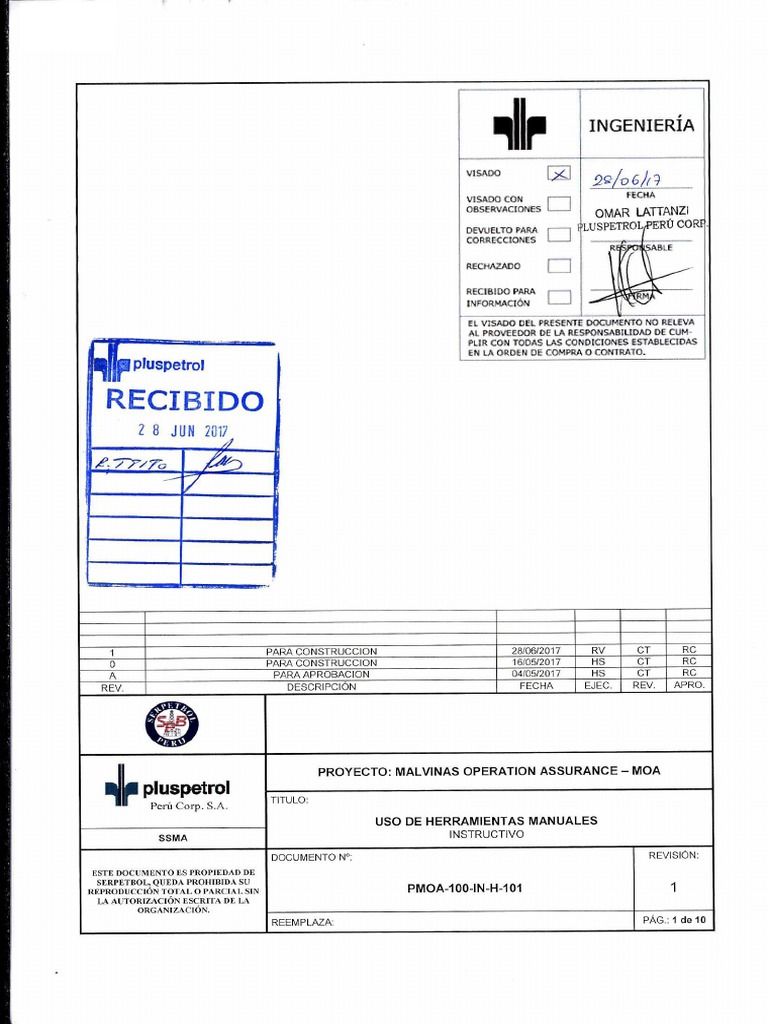Pmoa 100 in h 101 1 commented pdf tornillo herramientas