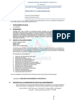 Informe Técnico 012 Monitor Fetal. INFORME TECNICO DE ESTIMACION DE COSTO