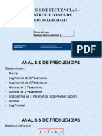 Análisis de Frecuencias - Distribuciones de Probabilidad