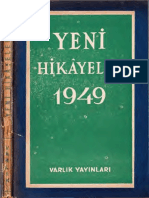 Yeni Hikayeler 1949 - Haz. Yaşar Nabi - Varlık