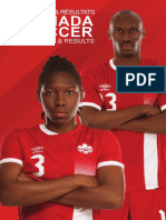 2018 Canada Soccer Records and Results