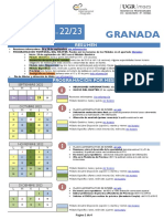 Calendario Granada 22-23