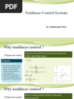 NCS21 - 01 - Introduction To Nonlinear Control