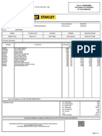 R.U.C.: 20266596805 Factura Electrónica #FE01-00043370 Black & Decker Del Peru Sa