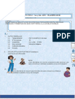 EdA 2 - VI Ciclo Planificador 1°-2°