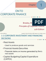 Corporate Finance CH.1 Section 1 Mazy Mohamed
