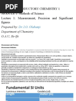 O Levels Notes Chapter 1 Physical Quantities And Measurements