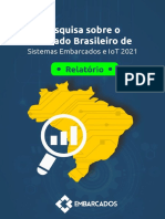Relatório Da Pesquisa Sobre o Mercado Brasileiro de Sistemas Embarcados e IoT 2021