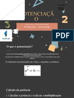 Potenciação: Prova final de matemática sobre conceitos básicos