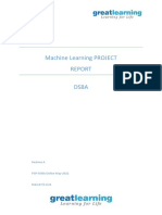 Machine Learning Business Report - Reshma