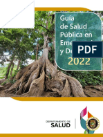 Departamento de Salud - Guia de Salud Publica en Emergencias y Desastres 2022