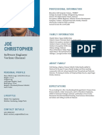 JOE Christopher: Software Engineer Verizon Chennai