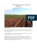 D 59 Fac Types of Soils in Pakistan and Their Location and Properties