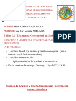 FELIX TOAZAProceso de Analisis y Diseño Conceptual - de Empresa Comercializadora