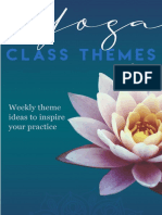 75 Weekly Yoga Class Themes Ebook