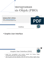 PBO 7 - Graphic User Interface