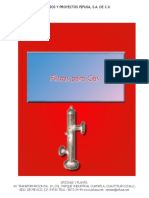 PIFUSA Catalogo Filtros Gas