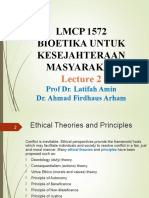 Ethical Theories and Principles for Well-Being