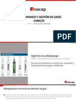 Transporte seguro de gases medicinales