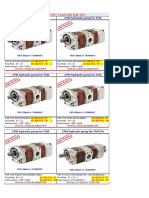 CPW hydraulic pumps for TCM and Toyota in stock