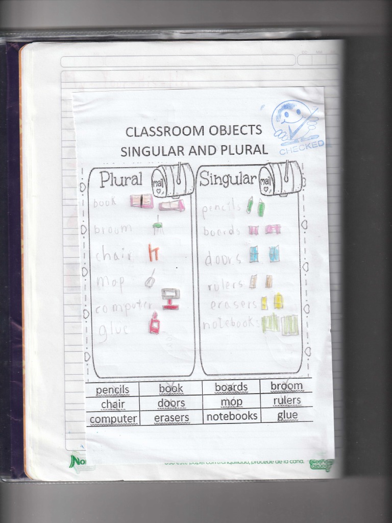 Classroom Objects | PDF