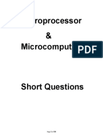 Microprocessor Short Question Answers