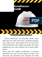 Pemeliharaan Forklift