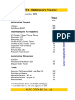 Pricelist Ditex