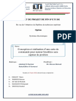 Réalisation D'une Carte de Commande de Moteur Sans Balis