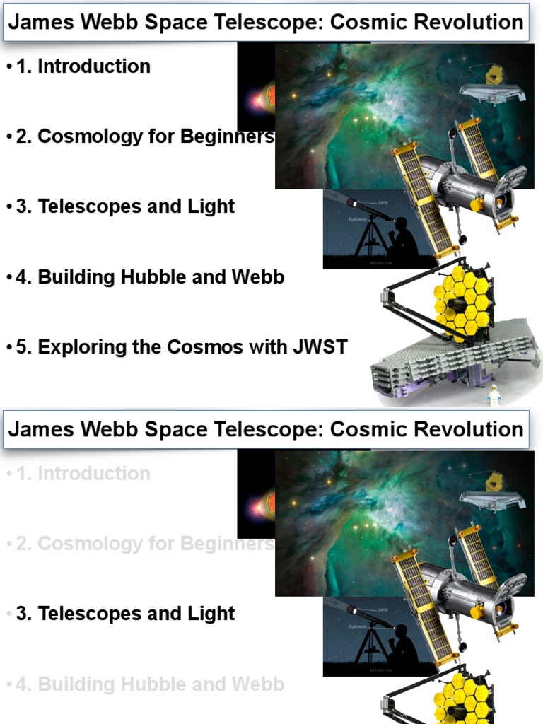 JWST_03_LightTelescopes PDF Spectrum Telescope