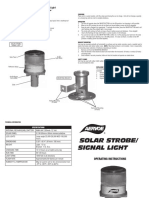 Balisa Solar Aervoe Data Shet de Strobe 2