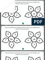 Flor de Las Multiplicaciones