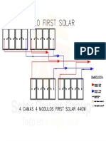 Arreglos First Solar 1000V 4 CAMAS