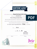 Certificado Perfur