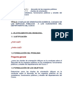 Charlas de orientación para concienciar sobre el cuidado de espacios públicos en Cusco