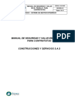 SSO-M-01 Manual de Seguridad Industrial para Contratistas 3