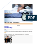 Stress and Insomnia