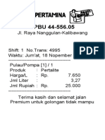 SPBU Pertalite Rp7.650