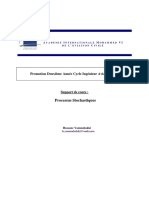 Partie1 - Introduction Des Processus Stchastiques