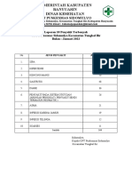 Laporan 10 Penyakit Terbanyak Januari 2022