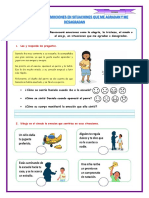 E9 S2 Ficha D2 Tutoría Reconozco Mis Emociones en Situaciones Que Me Agradan o Desagradan