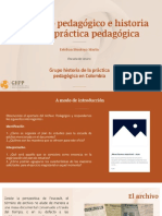 Archivo Pedagógico e Historia de La Pedagogía