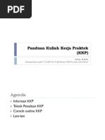 Contoh KKP - Manajemen Informatika