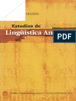 Estudios de Linguistica Andina