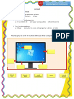 Escritorio 1ergrado Amarillo Azul