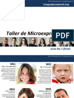 Taller de Microexpresiones: Guía No.7 (Final)