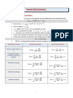 Rappel Electrostatique