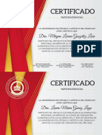 Dark Red and Gold Certificate of Achievement Award Template