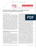 Ultrasound in Obstet Gyne - 2022 - Coutinho - ISUOG Practice Guidelines Role of Ultrasound in The Prediction of