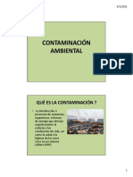 Semana 12 Clase 15 Electrica - La Contaminación Ambiental